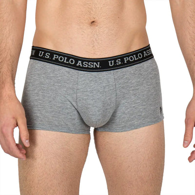 U.S. POLO ASSN. | Boxer in tinta unita in cotone