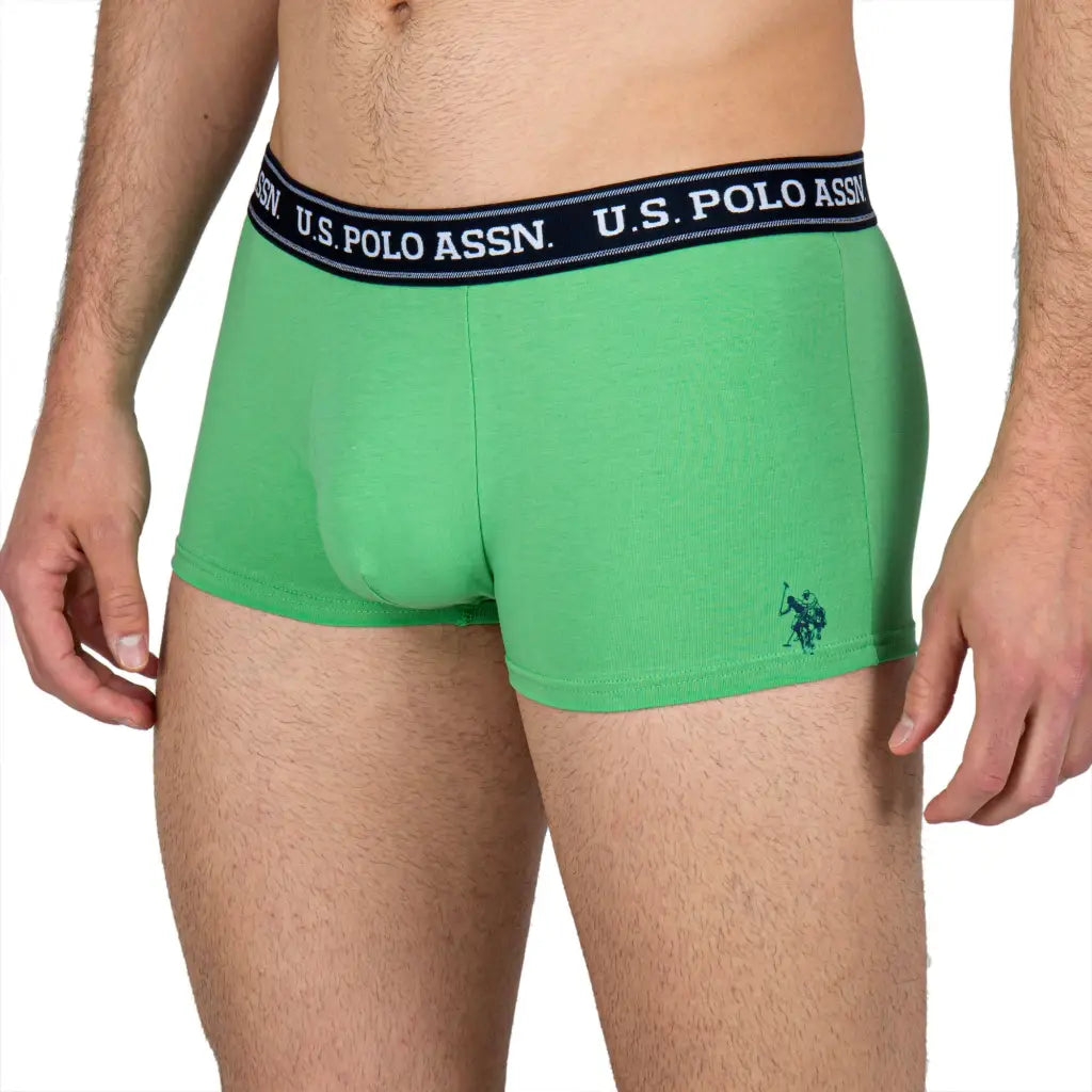 U.S. POLO ASSN. | Boxer in tinta unita in cotone