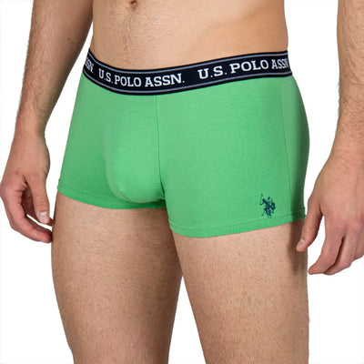 U.S. POLO ASSN. | Boxer in tinta unita in cotone