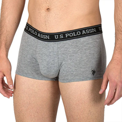 U.S. POLO ASSN. | Boxer in tinta unita in cotone