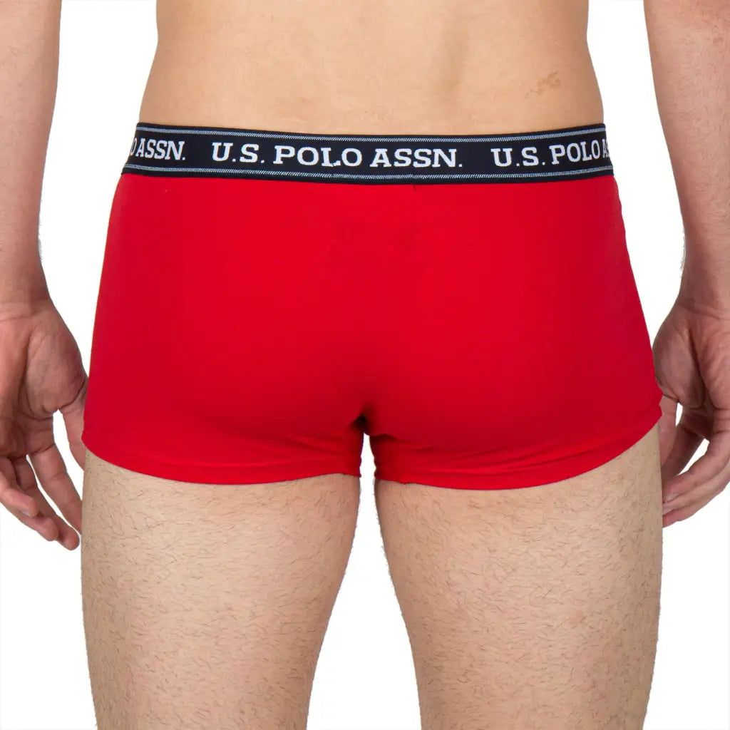 U.S. POLO ASSN. | Boxer in tinta unita in cotone