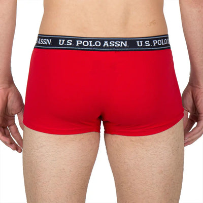 U.S. POLO ASSN. | Boxer in tinta unita in cotone