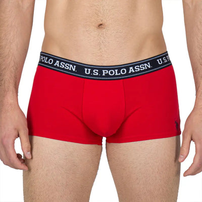 U.S. POLO ASSN. | Boxer in tinta unita in cotone