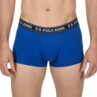 U.S. POLO ASSN. | Boxer in tinta unita in cotone
