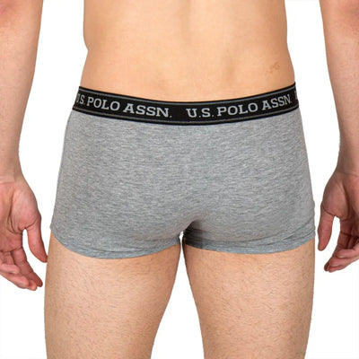 U.S. POLO ASSN. | Boxer in tinta unita in cotone