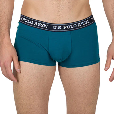 U.S. POLO ASSN. | Boxer in tinta unita in cotone