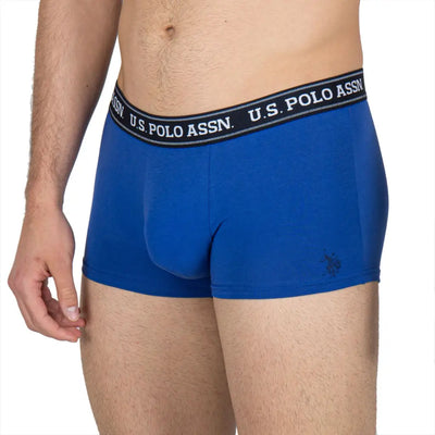 U.S. POLO ASSN. | Boxer in tinta unita in cotone