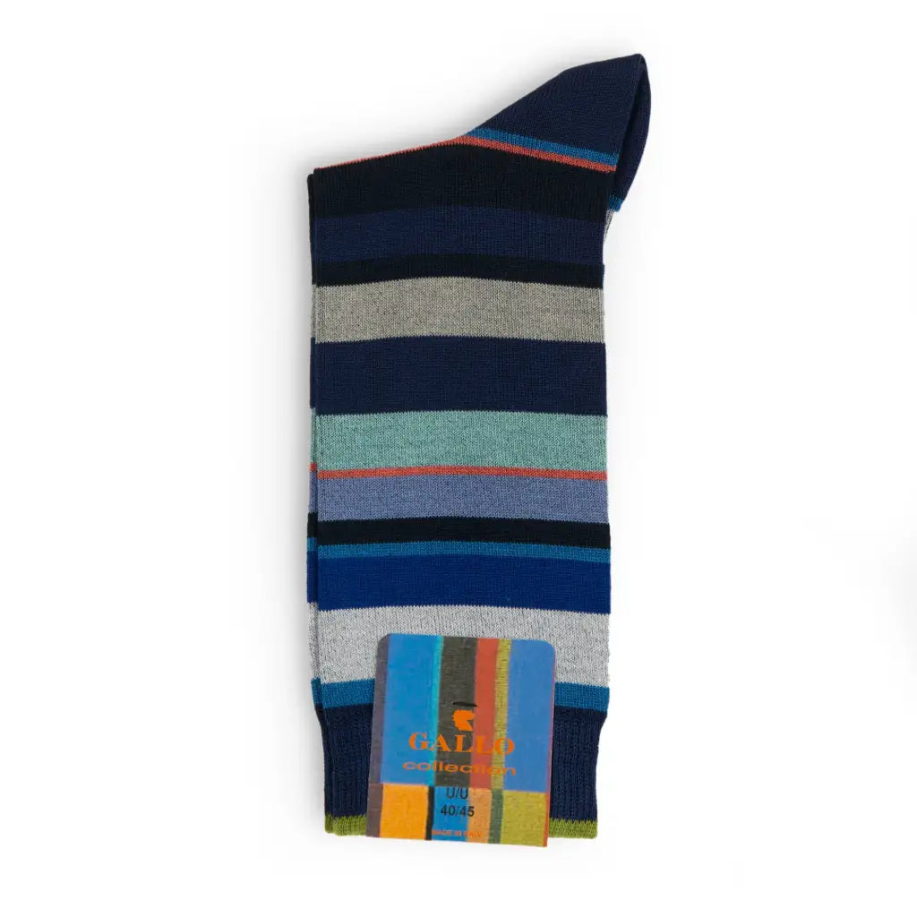 GALLO | Calzino corto uomo in fantasia Riga Multicolor in |