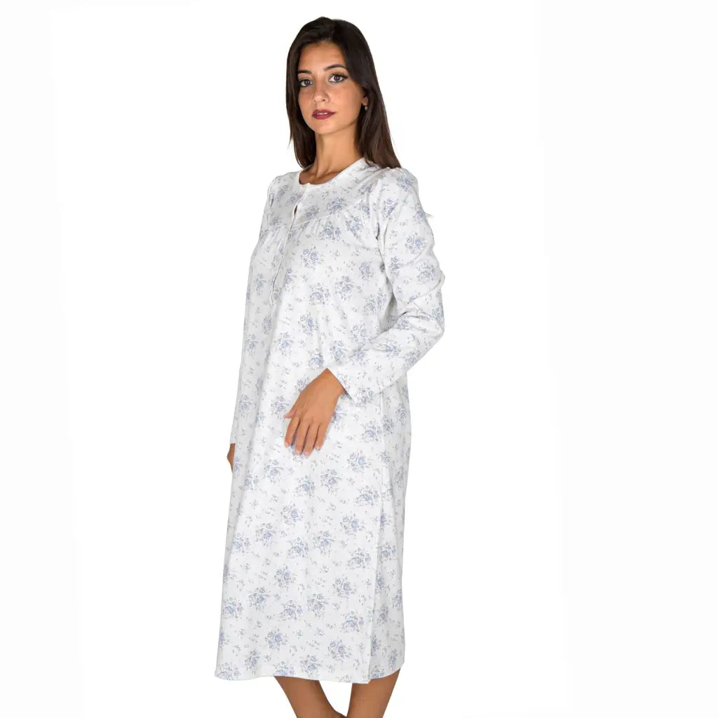 LINCLALOR | Camicia da notte a serafino a manica lunga