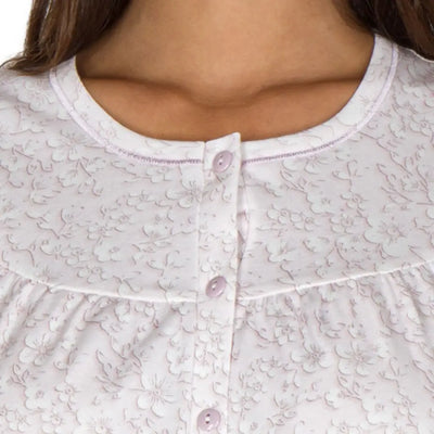 LINCLALOR | Camicia da notte donna a serafino a manica lunga