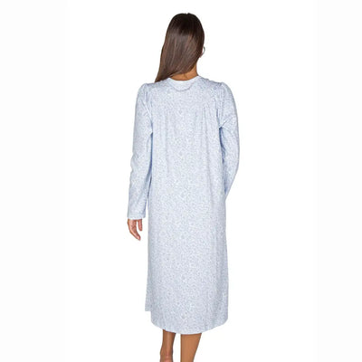 LINCLALOR | Camicia da notte donna a serafino a manica lunga