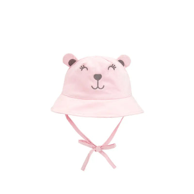 BOBOLI | Cappellino baby orsetto con chiusura sotto al mento