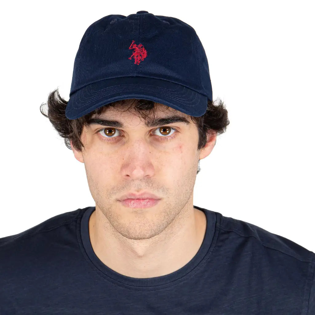 U.S. POLO ASSN. | Cappellino con tesa e logo Cap UNICA / BLU