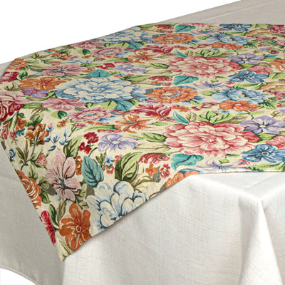 ZITA DEL FORTE | Centrotavola arredo in gobelin Fiori