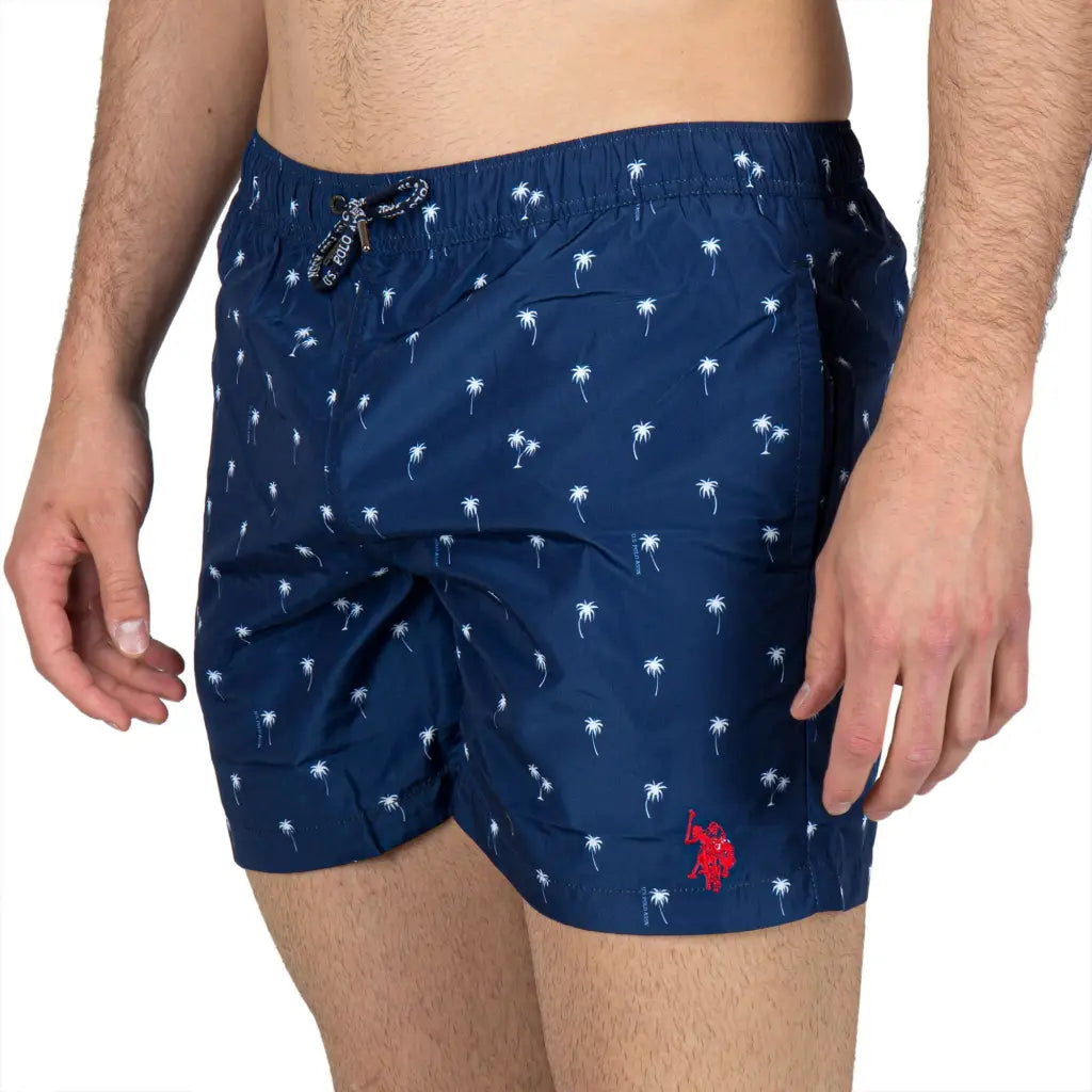 U.S. POLO ASSN. | Costume uomo a pantaloncino con fantasia