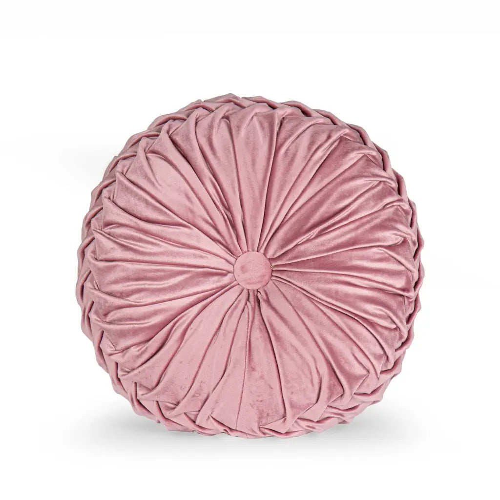 COTTON JOY | Cuscino arredo rotondo in velluto Wheel | UNICA