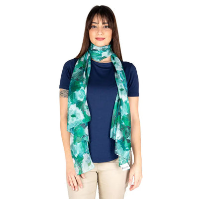 ZITA DEL FORTE | Foulard in fantasia Dipinto | Zita del