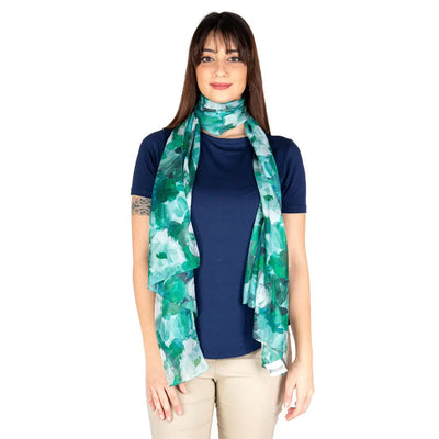 ZITA DEL FORTE | Foulard in fantasia Dipinto | Zita