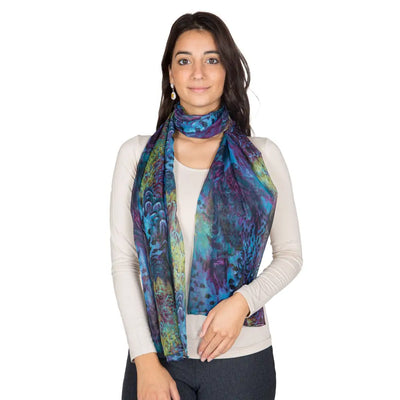 ZITA DEL FORTE | Foulard in voile in fantasia Pavon | Zita