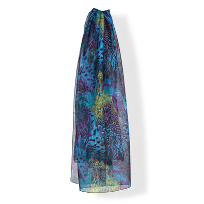 ZITA DEL FORTE | Foulard in voile fantasia Pavon