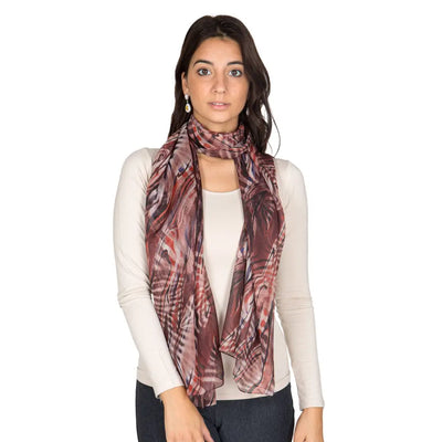 ZITA DEL FORTE | Foulard in voile in fantasia Pavon | Zita