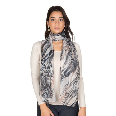 ZITA DEL FORTE | Foulard in voile in fantasia Pavon | Zita