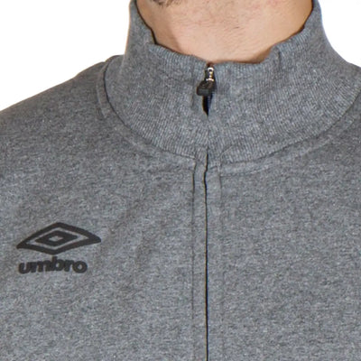 UMBRO | Giacca sportiva uomo con zip in caldo cotone