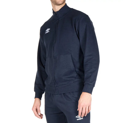 UMBRO | Giacca sportiva uomo con zip in caldo cotone