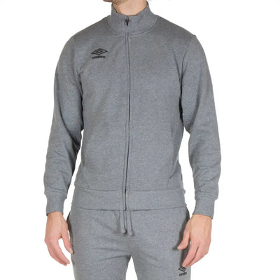 UMBRO | Giacca sportiva uomo con zip in caldo cotone