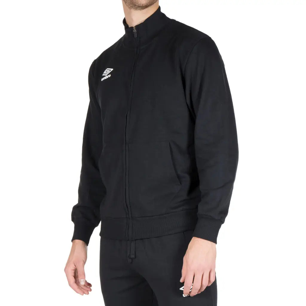 UMBRO | Giacca sportiva uomo con zip in caldo cotone