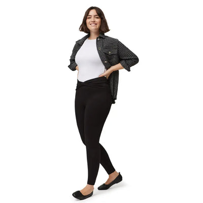 YSABEL MORA | Leggins termico donna con intreccio in vita |