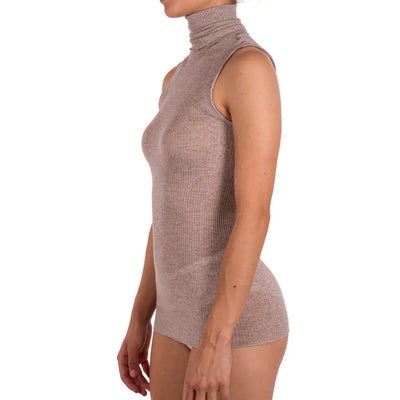 MARIOTTI LAB | Maglia sottogiacca donna a lupetto smanicato