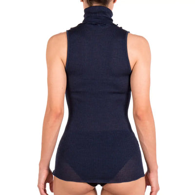 MARIOTTI LAB | Maglia sottogiacca donna a lupetto smanicato