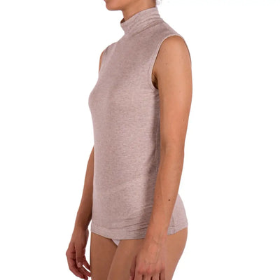 MARIOTTI LAB | Maglia sottogiacca donna a lupetto smanicato
