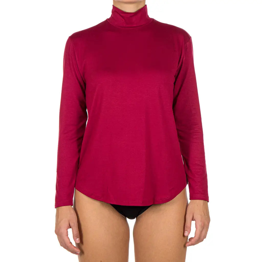 MARIOTTI LAB | Maglia sottogiacca donna lupetto a manica