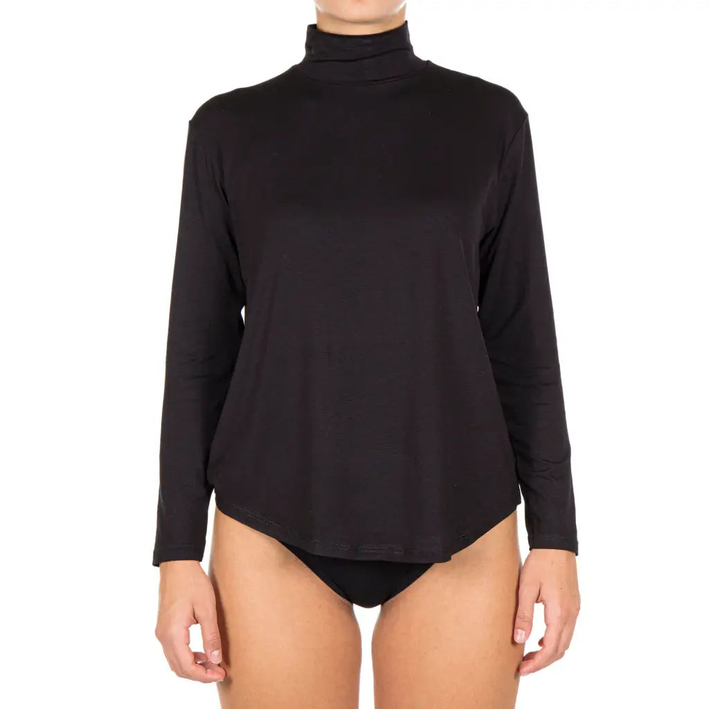 MARIOTTI LAB | Maglia sottogiacca donna lupetto a manica