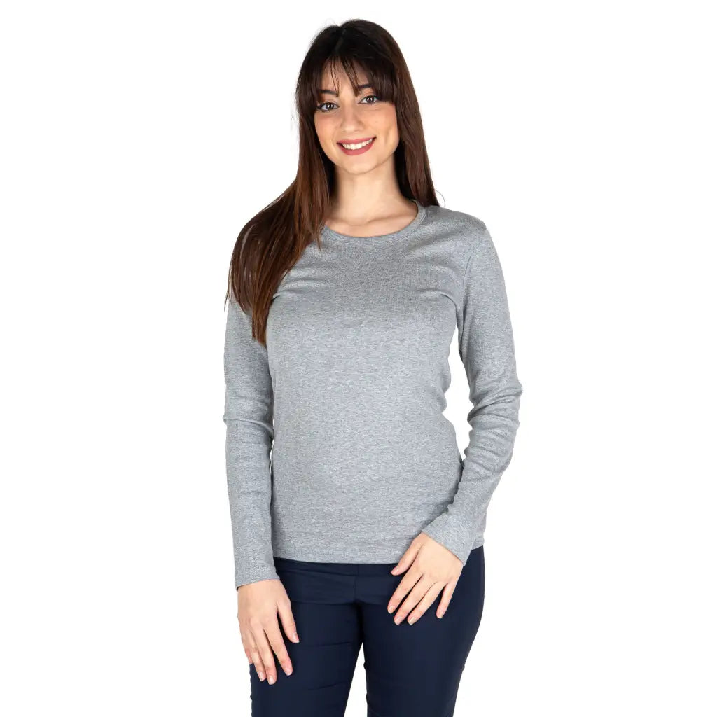 MARIOTTI LAB | Maglia sottogiacca donna paricollo a manica