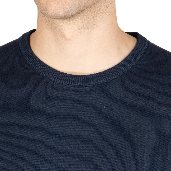 Datch maglioncino uomo in cotone leggero a paricollo manica