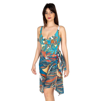 GIADAMARINA | PAREO FOULARD IN FANTASIA SYMPHONY |