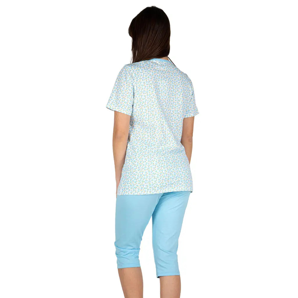 LINCLALOR | Pigiama donna a serafino a mezza manica