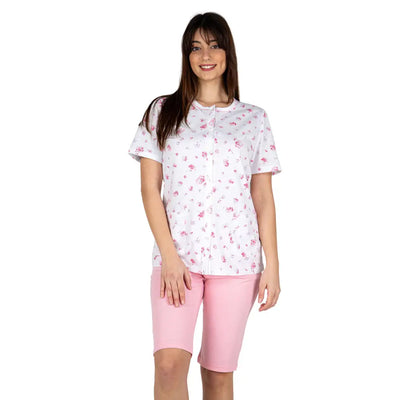 LINCLALOR | Pigiama donna aperto a mezza manica