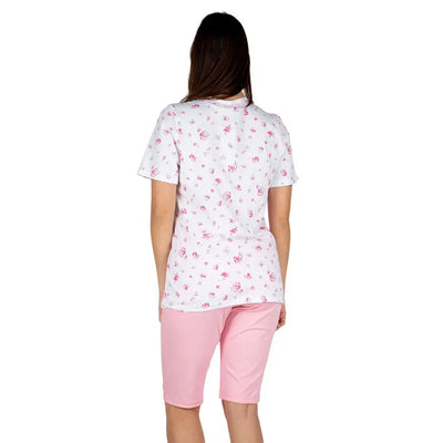 LINCLALOR | Pigiama donna aperto a mezza manica