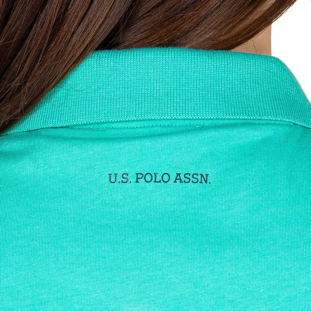 U.S. POLO ASSN. | Polo donna a mezza manica in cotone