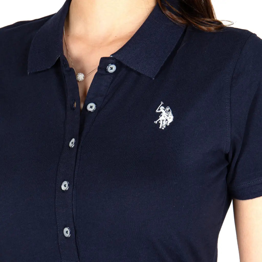 U.S. POLO ASSN. | Polo donna a mezza manica in cotone