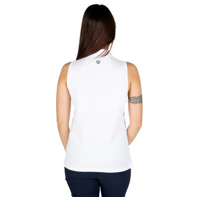 U.S. POLO ASSN. | Polo smanicata donna in cotone piquè Prim