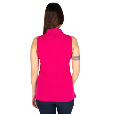 U.S. POLO ASSN. | Polo smanicata donna in cotone piquè Prim