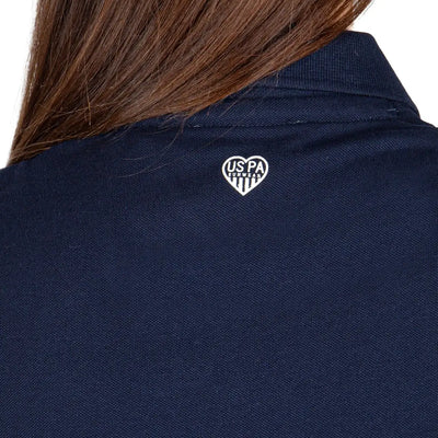 U.S. POLO ASSN. | Polo smanicata donna in cotone piquè Prim