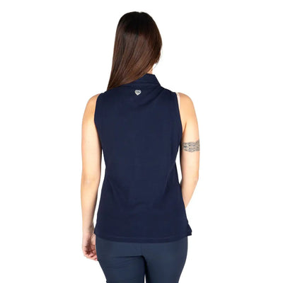 U.S. POLO ASSN. | Polo smanicata donna in cotone piquè Prim