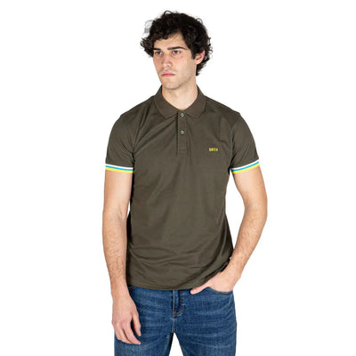 DATCH | Polo uomo a mezza manica in cotone leggero piquè |