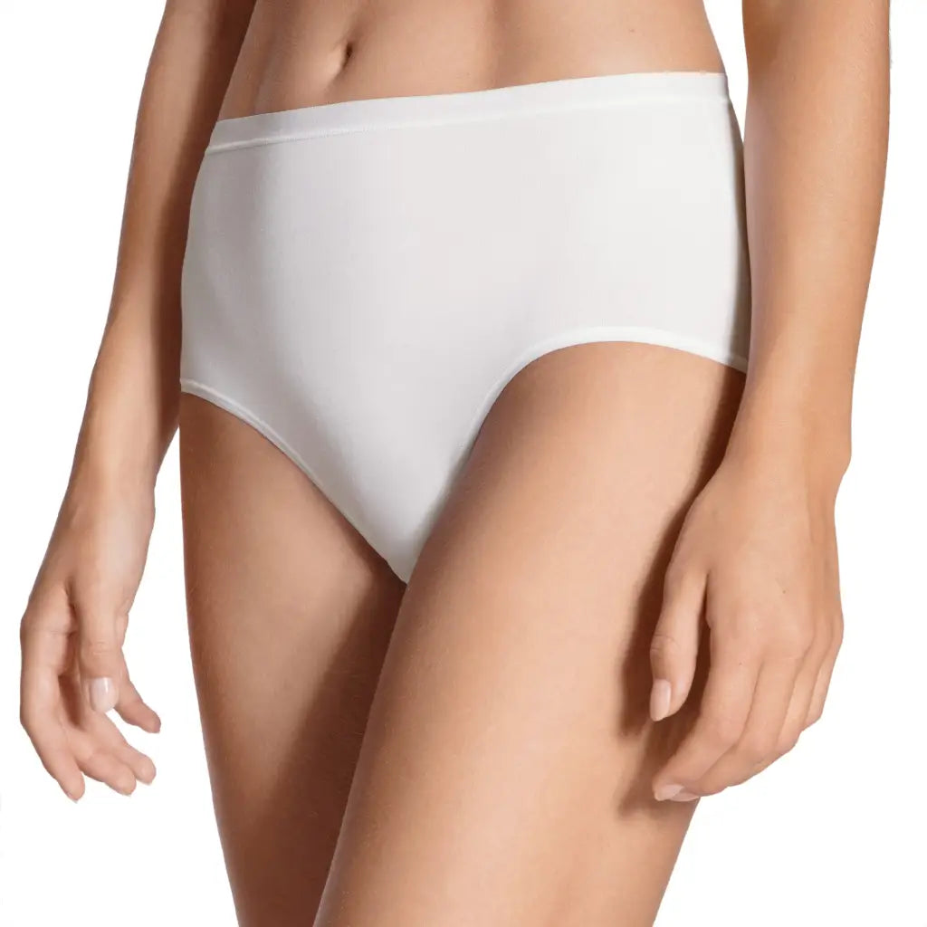 CALIDA | Slip alto donna in cotone elasticizzato Natural